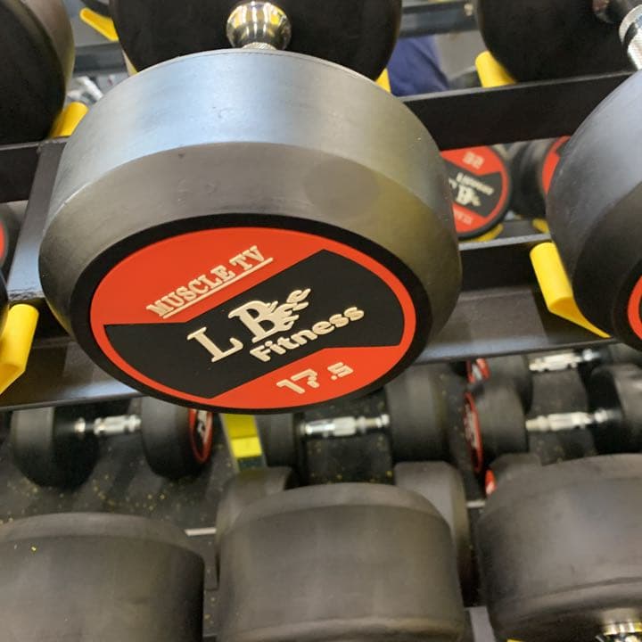 ラバーダンベル　22.5kg kg 25kg kg  27.5kg 各2個