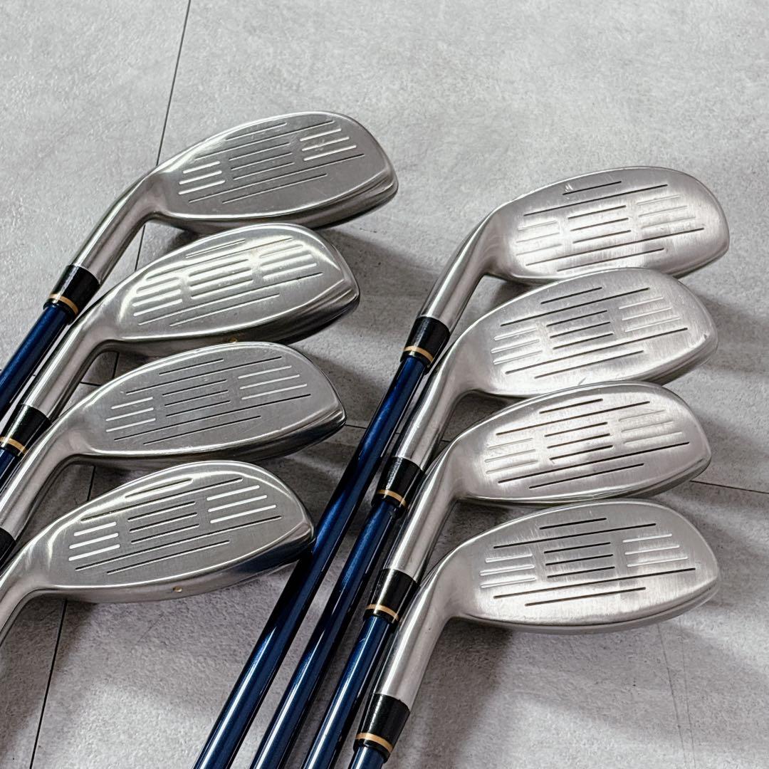 T734 SPALDING ゴルフクラブ メンズ フルセット 14点 プーマ 黄