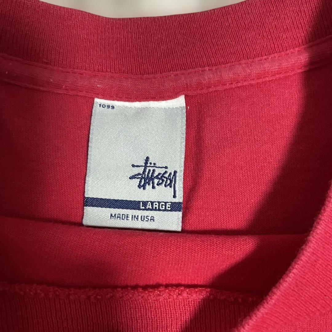オールドStussy スニーカーイラスト Tシャツ L