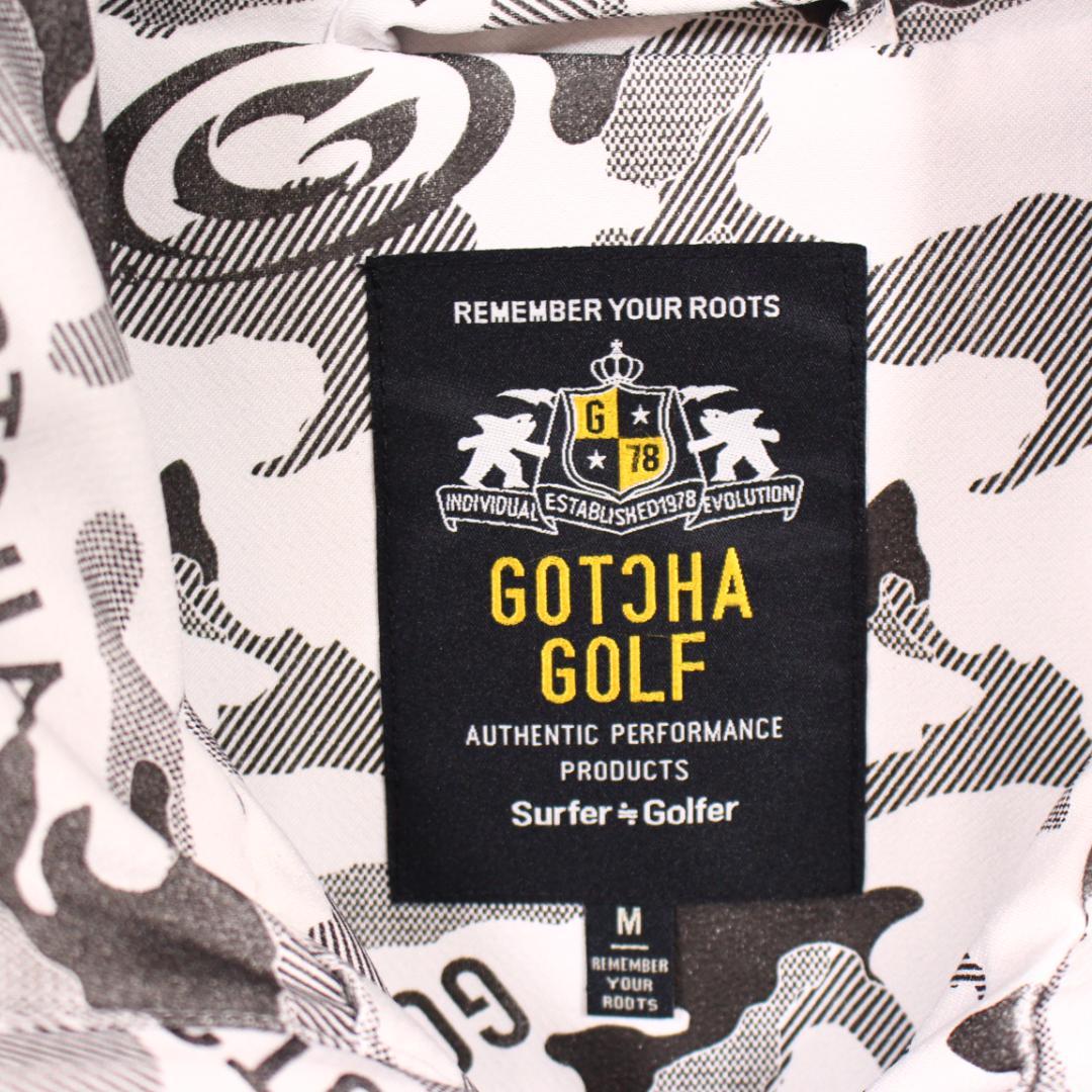 GOTCHA GOLF ロゴ 総柄 ジャケット ガッチャ ゴルフ ウェア
