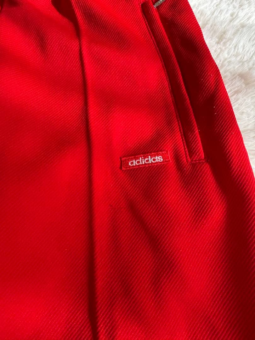 アディダス　adidas レッド　赤 ジャージ　上下セット Y2K H8