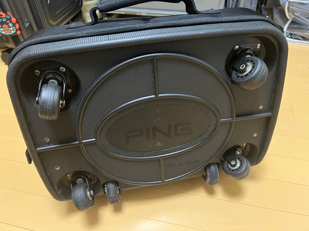 PING ピン ゴルフ用 トラベルバッグ キャリーケース 折りたたみ可能
