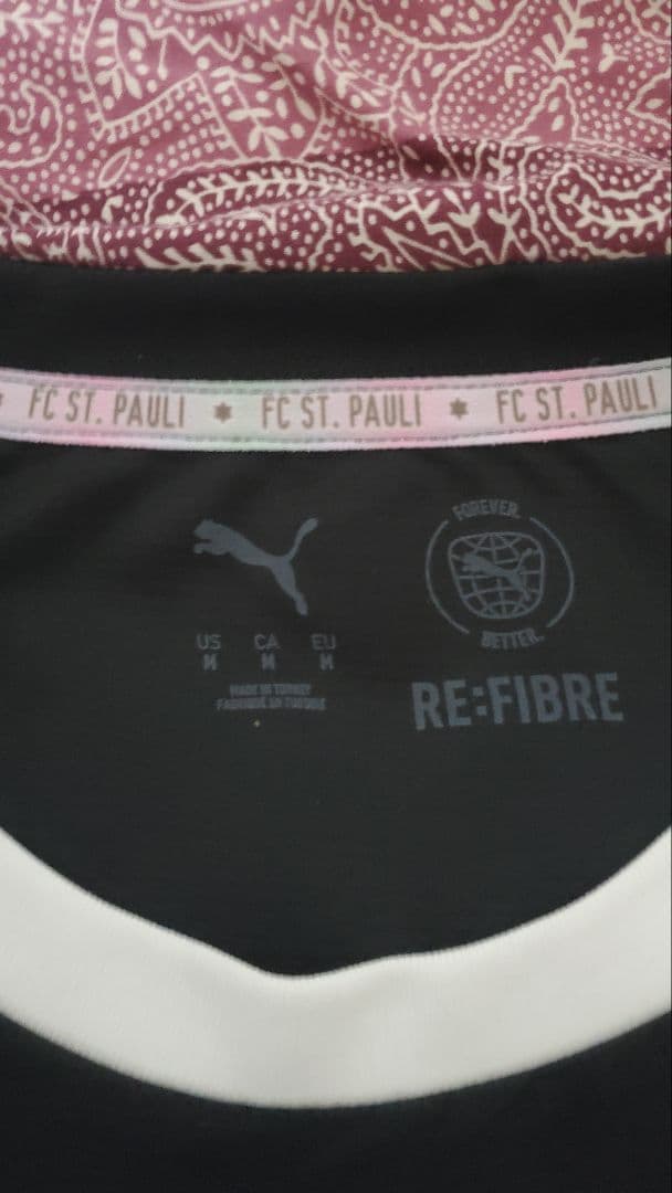 Puma FC St. Pauli シャツ 黒
