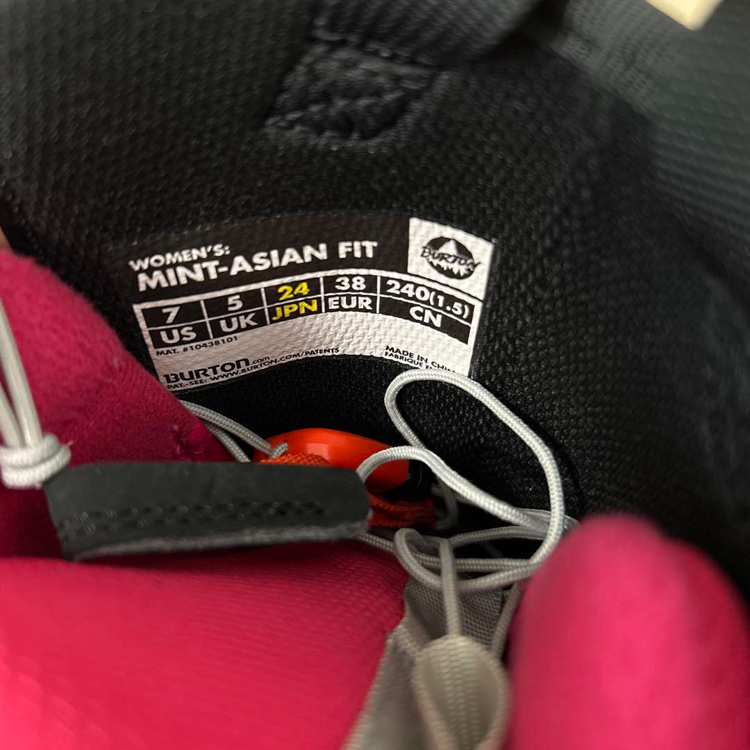 『美品』BURTON MINT ASIAN FIT 24.0
