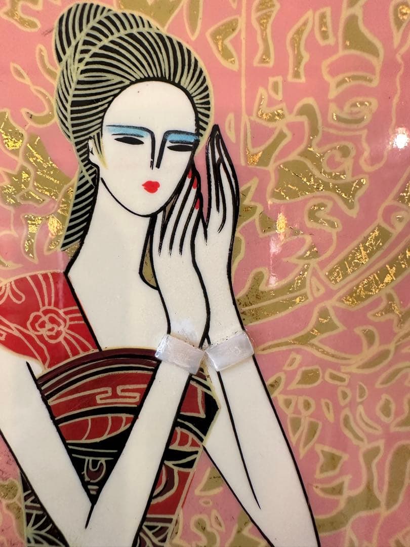 女性の肖像 アートパネル