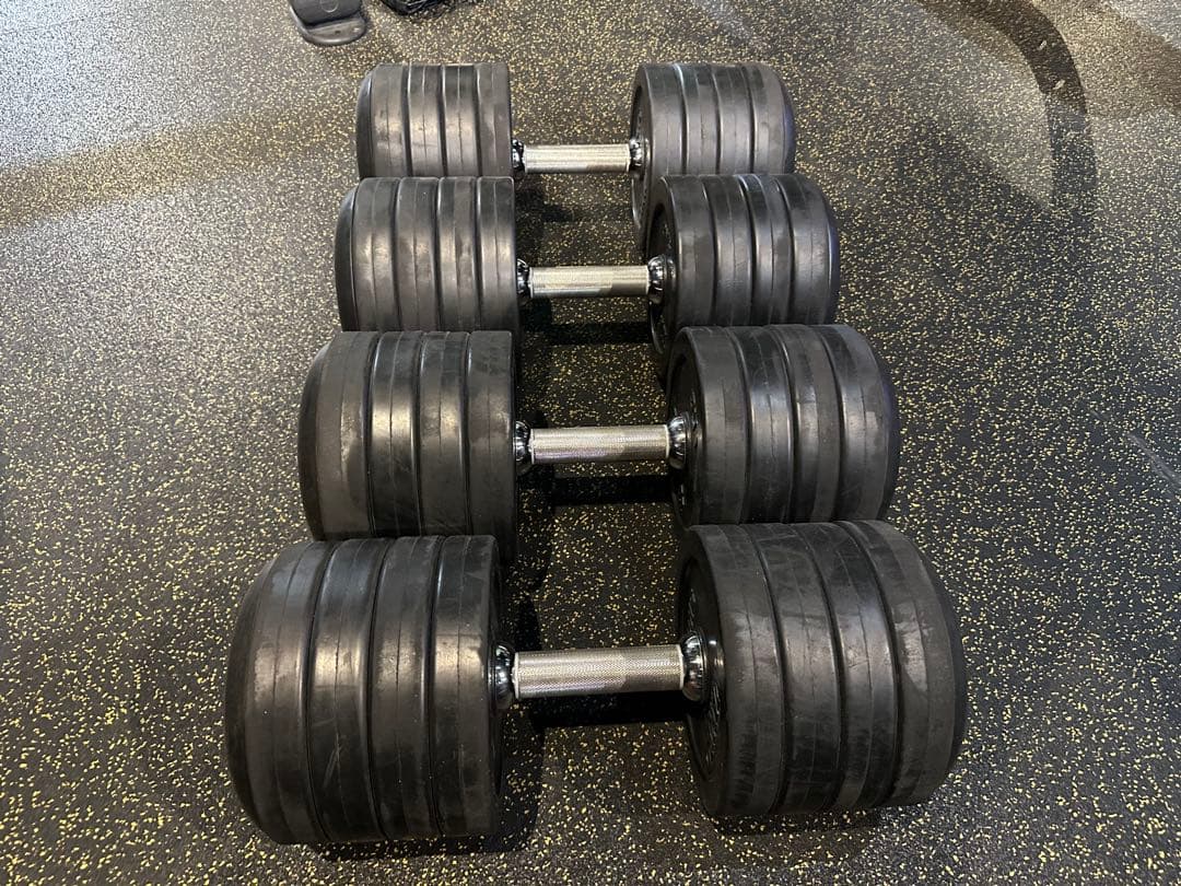 ゴム製ダンベルセット　イヴァンコ　IVANKO 44kg 48kg セット売り