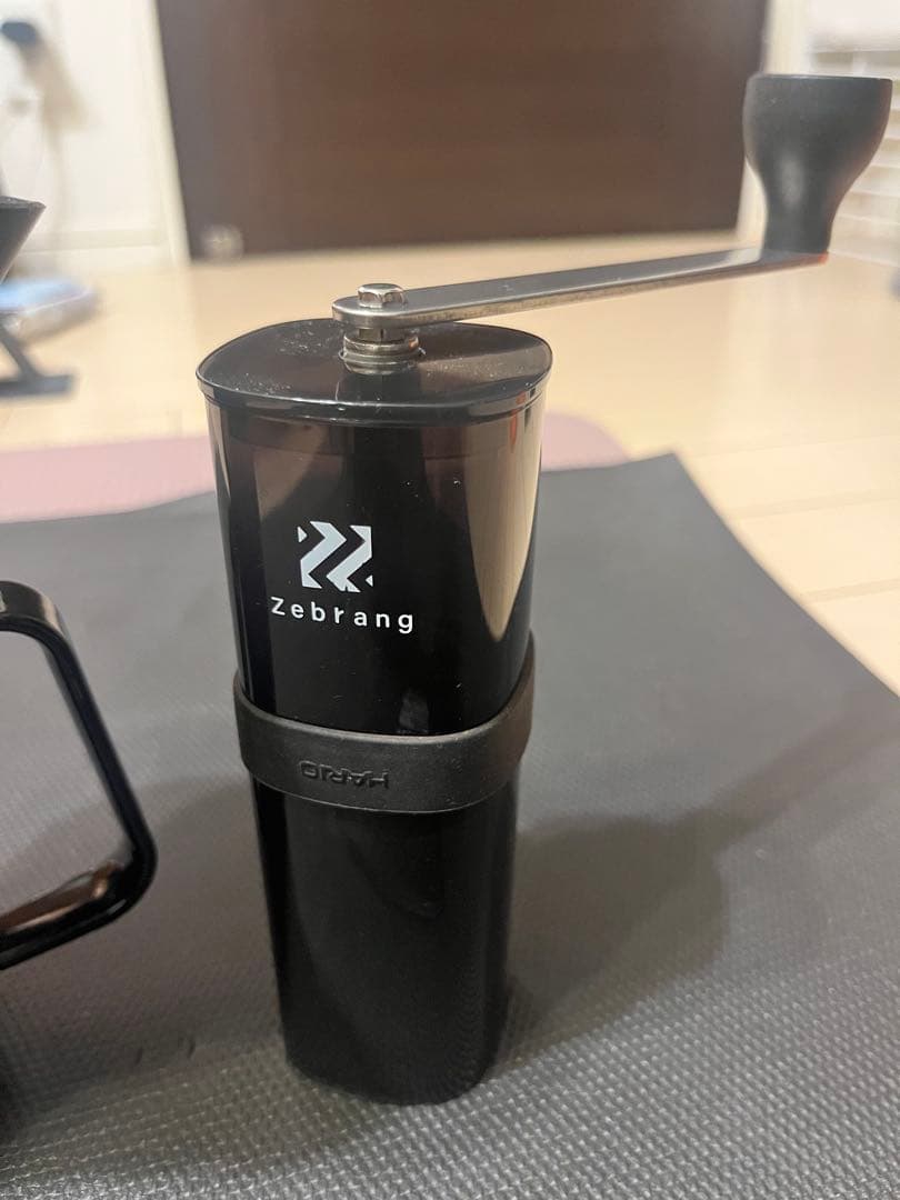 Zebrang 手挽きコーヒーミルセット V60ドリッパーソロキャンプ1-2杯用