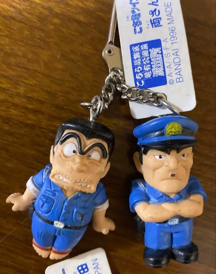 当時物　こち亀　ツインホルダー　4種セット