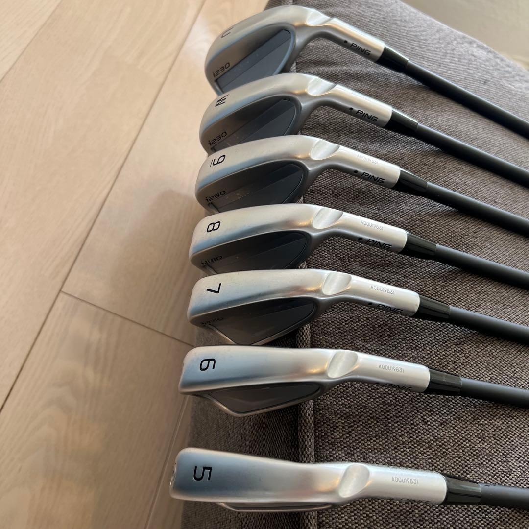 PING i230 TRAVIL 115 X 5-9.UW 7本セット