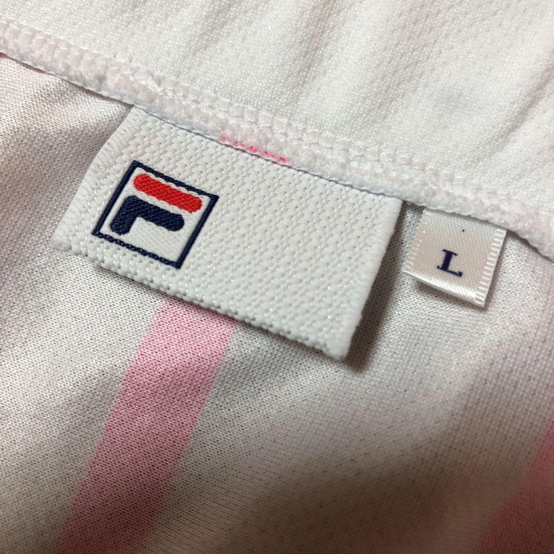 FILA フィラ テニスウェア 上下セット ピンク ストラップ ☆