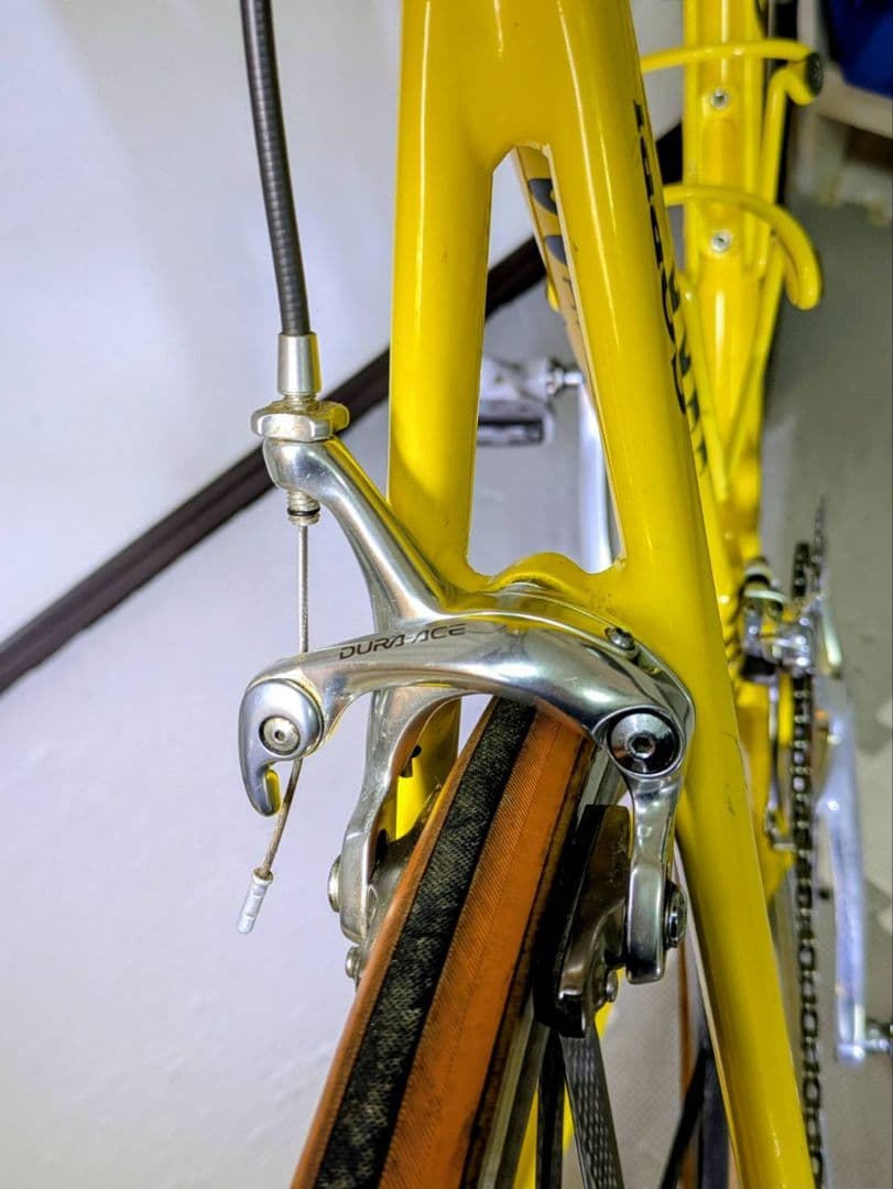 『引取希望』COPPI ALUMINIUM GALAXY イエローロードバイク