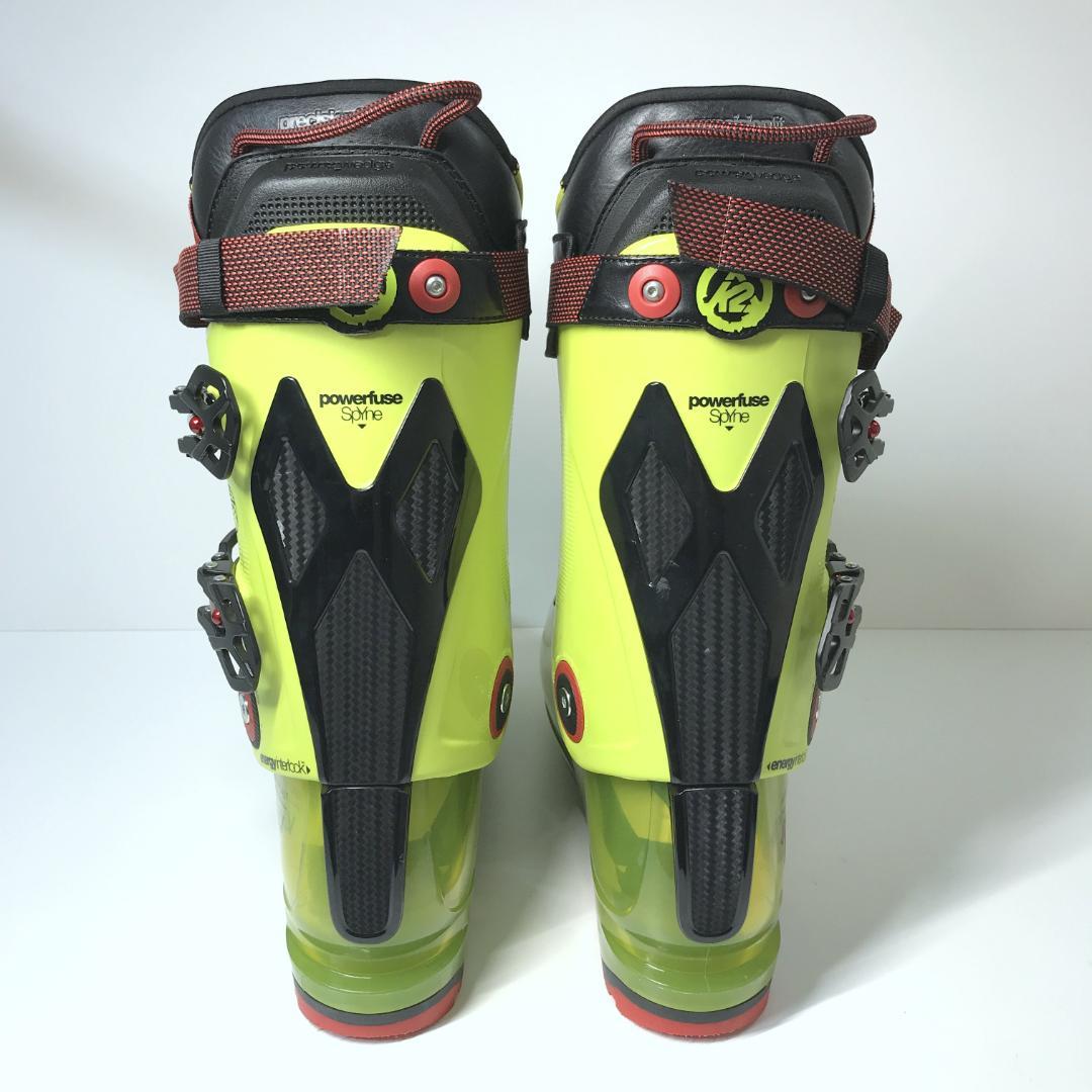 【希少/美品】K2 spyne 130LV 26/26.5 スケルトン イエロー