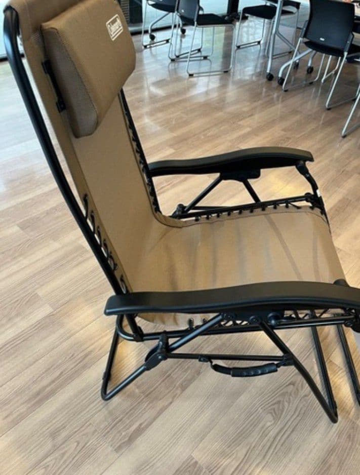 【極美品】極上体験コールマン インフィニティチェア (ベージュ) 室内使用数回