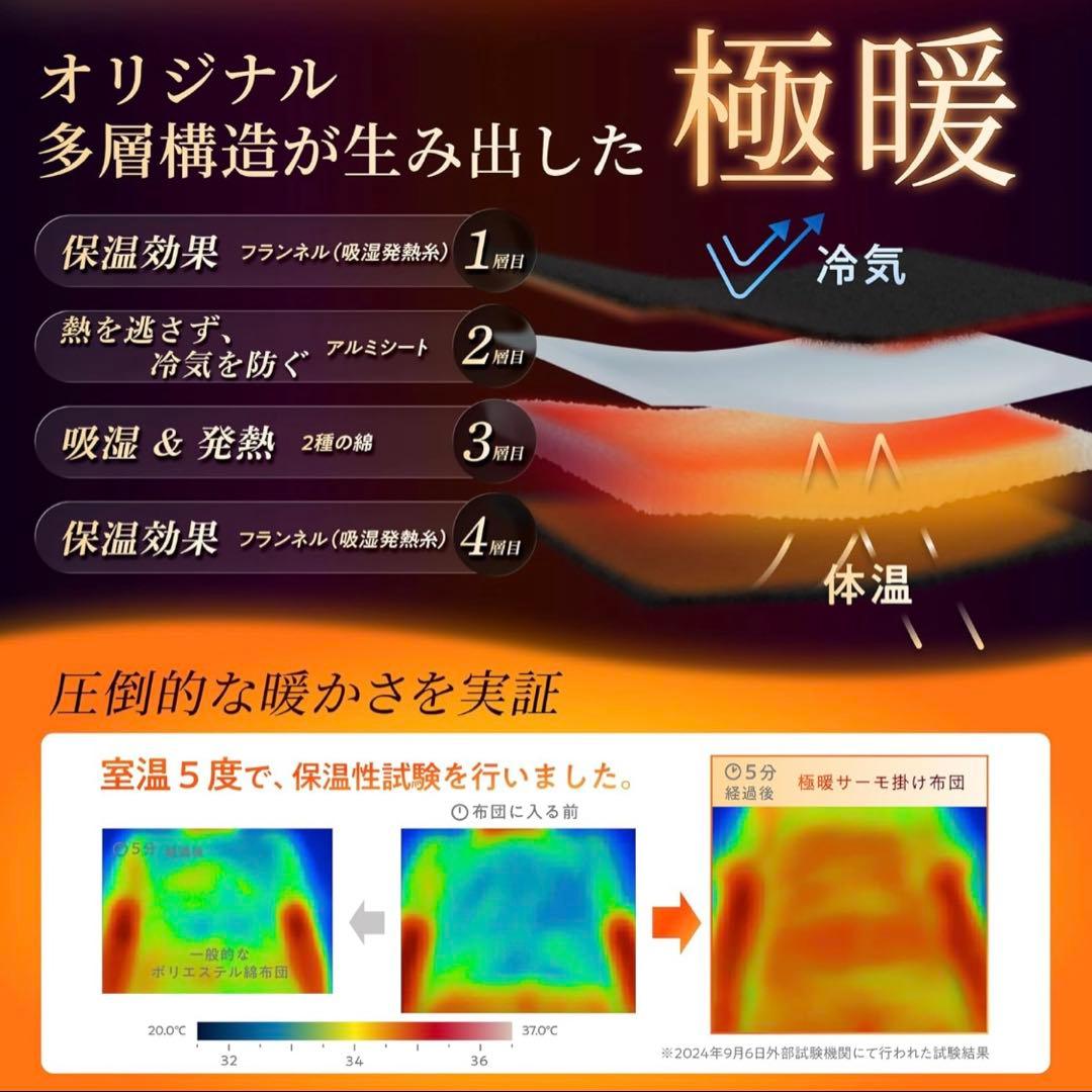 GOKUMIN 掛け布団 シングル 洗える 【 羽毛布団より暖かい 】　ベージュ