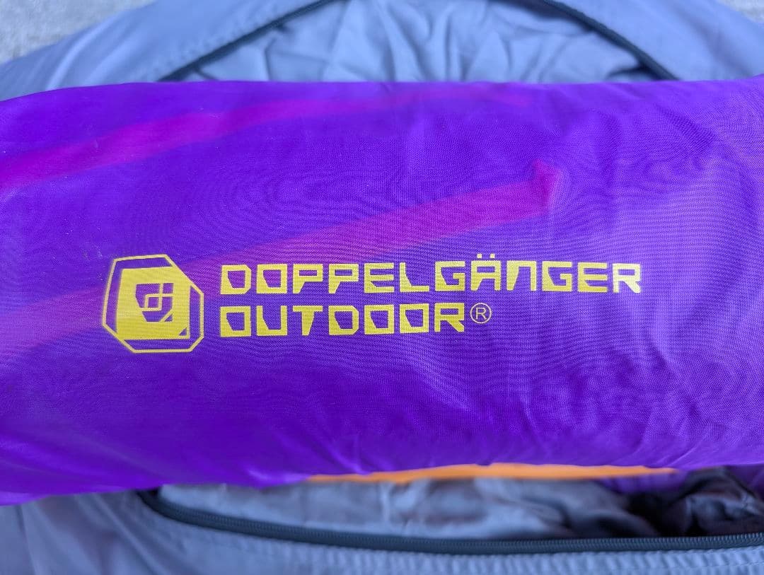 売切り！DOD フルセット！BIG ONEPOLE TENT 紫 8〜１０人用