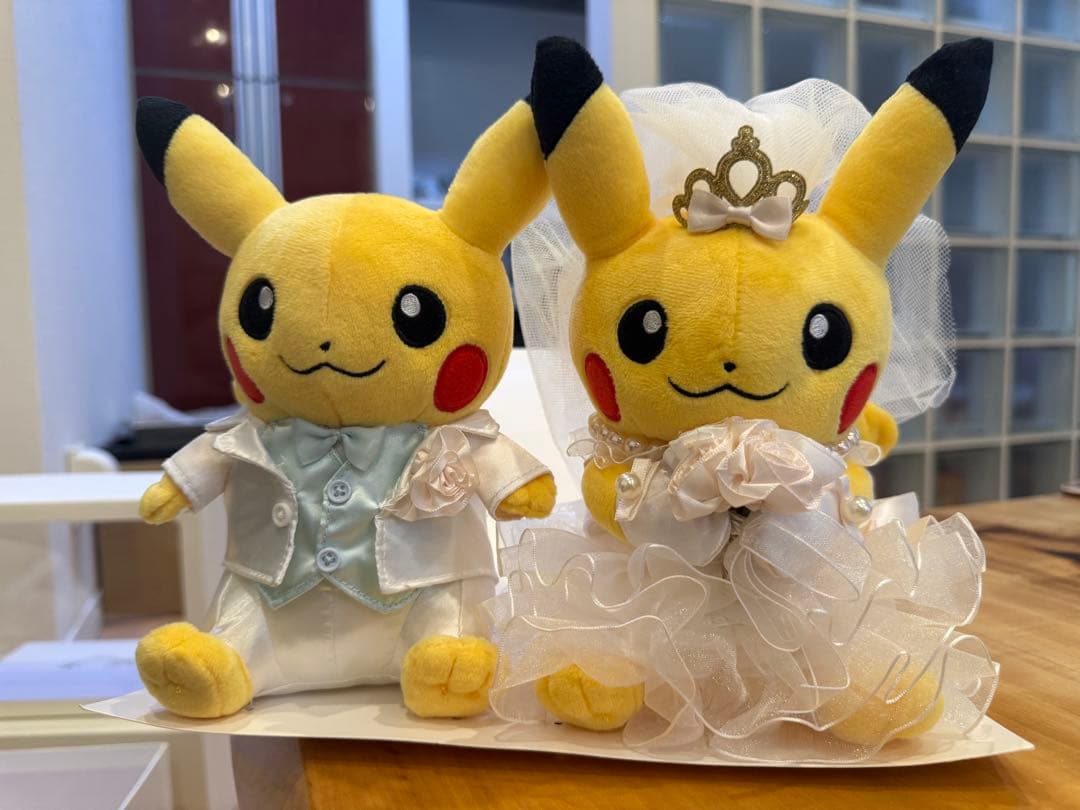 ピカチュウ ウェディングドール 2体セット