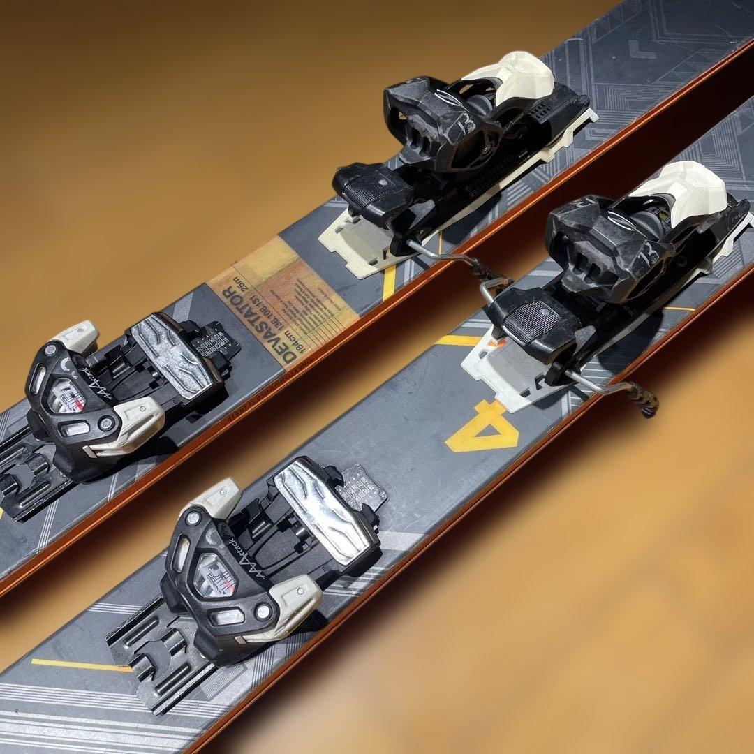 名機4FRNTフォーフロントDEVASTATOR184cm金具セット