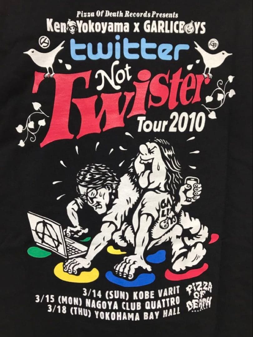 新品 KEN YOKOYAMA 横山 健『Twitter』ツアーTシャツM