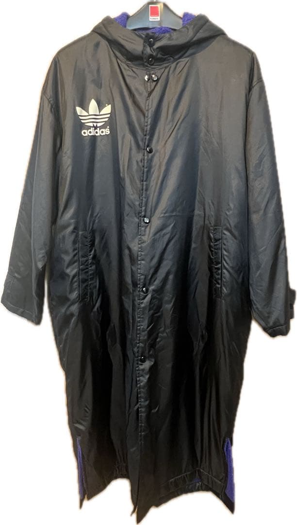 【極美品】90s adidas アディダス ボアコート 黒 L HYKE