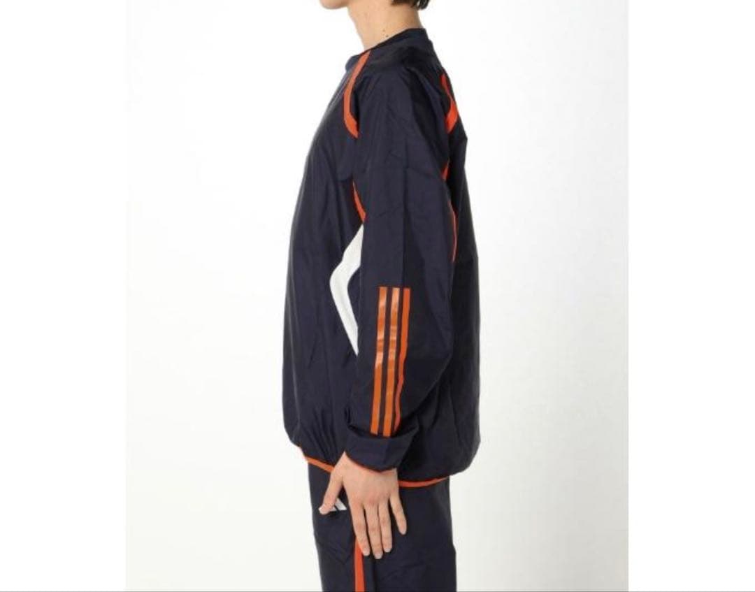 【新品】adidas/アディダス プラクティス ピステトップ セットアップ 紺S