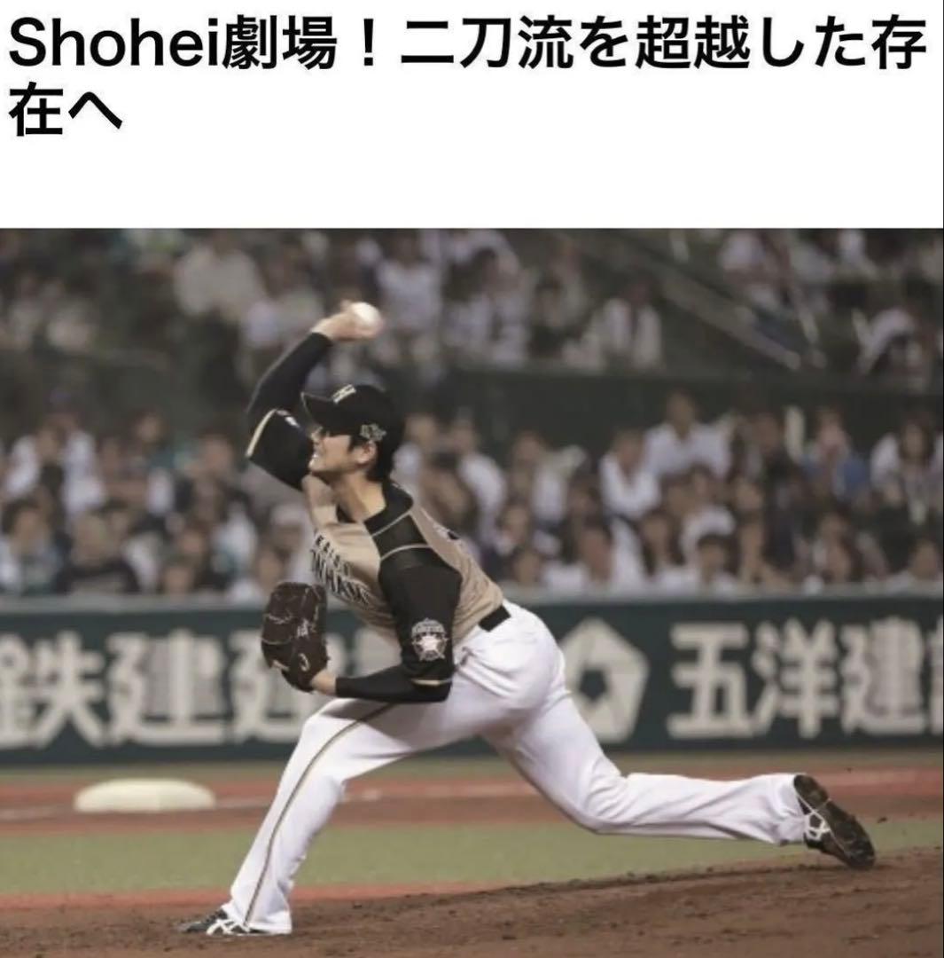 北海道日本ハムファイターズ　大谷翔平選手ユニフォーム　ビジターモデル