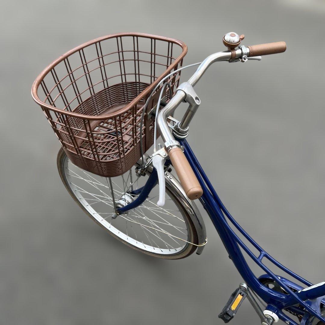 【JR尼崎駅 直接引取限定】26インチ 自転車 ブルー 本体②