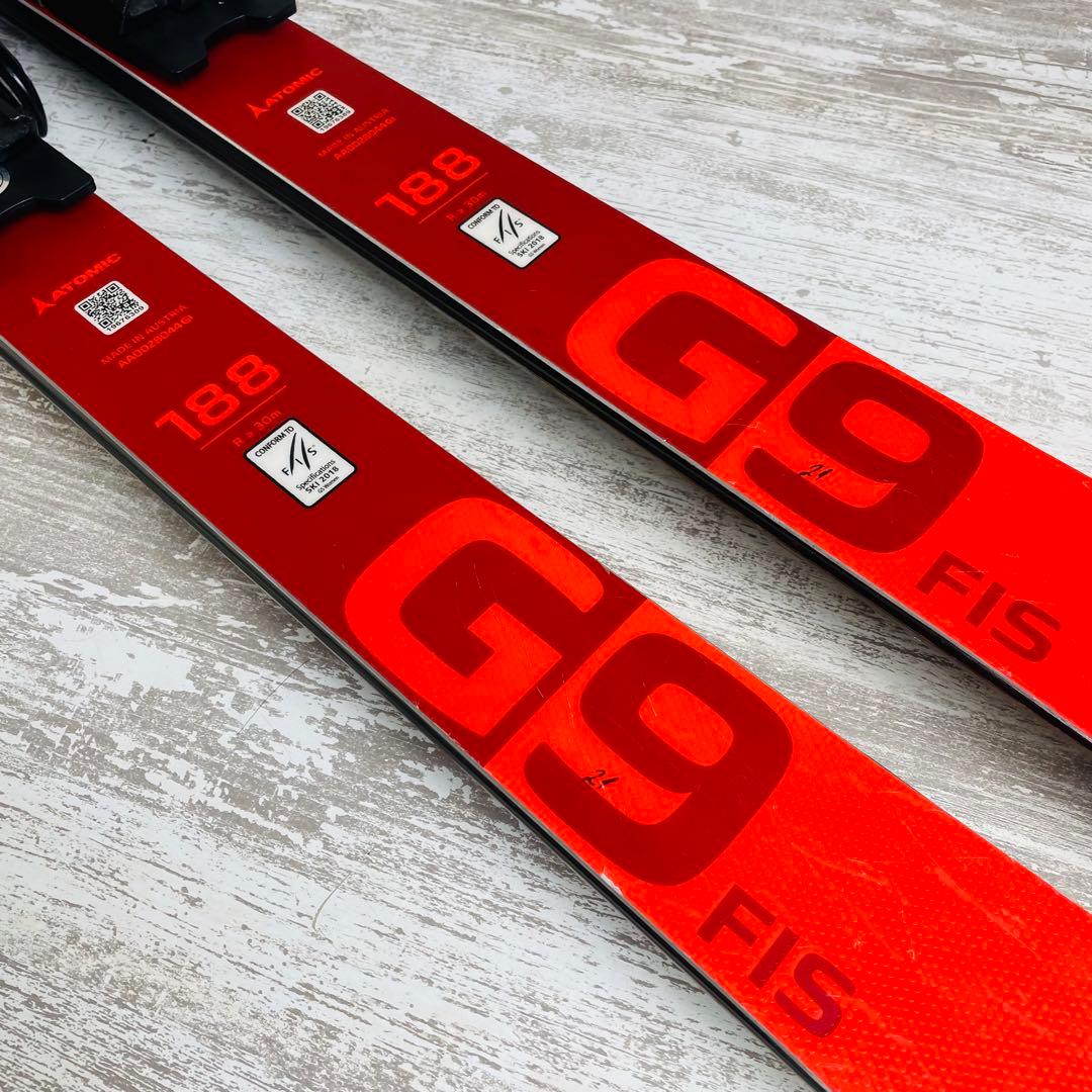 アトミックREDSTER G9 FIS スキー板【188】&ビンディング X16