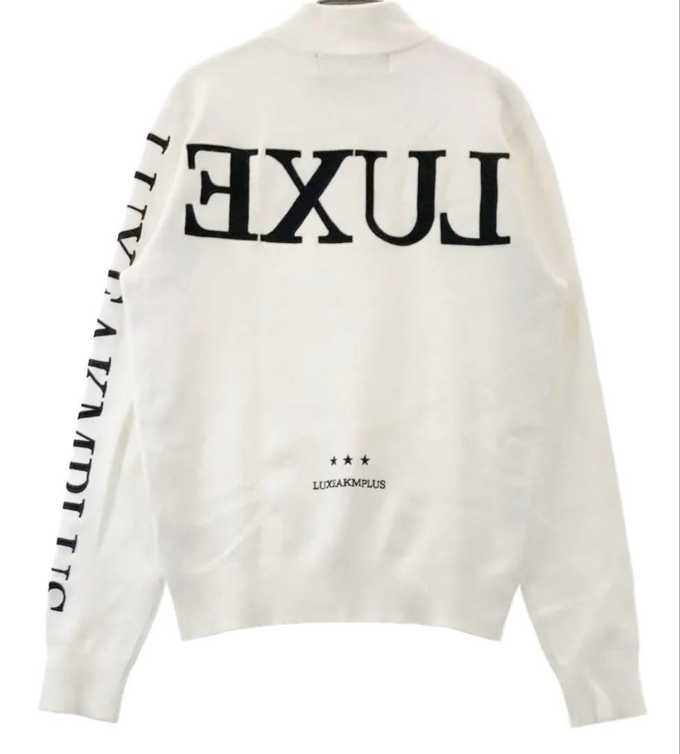 LUXE AMPLUS ホワイト セーター