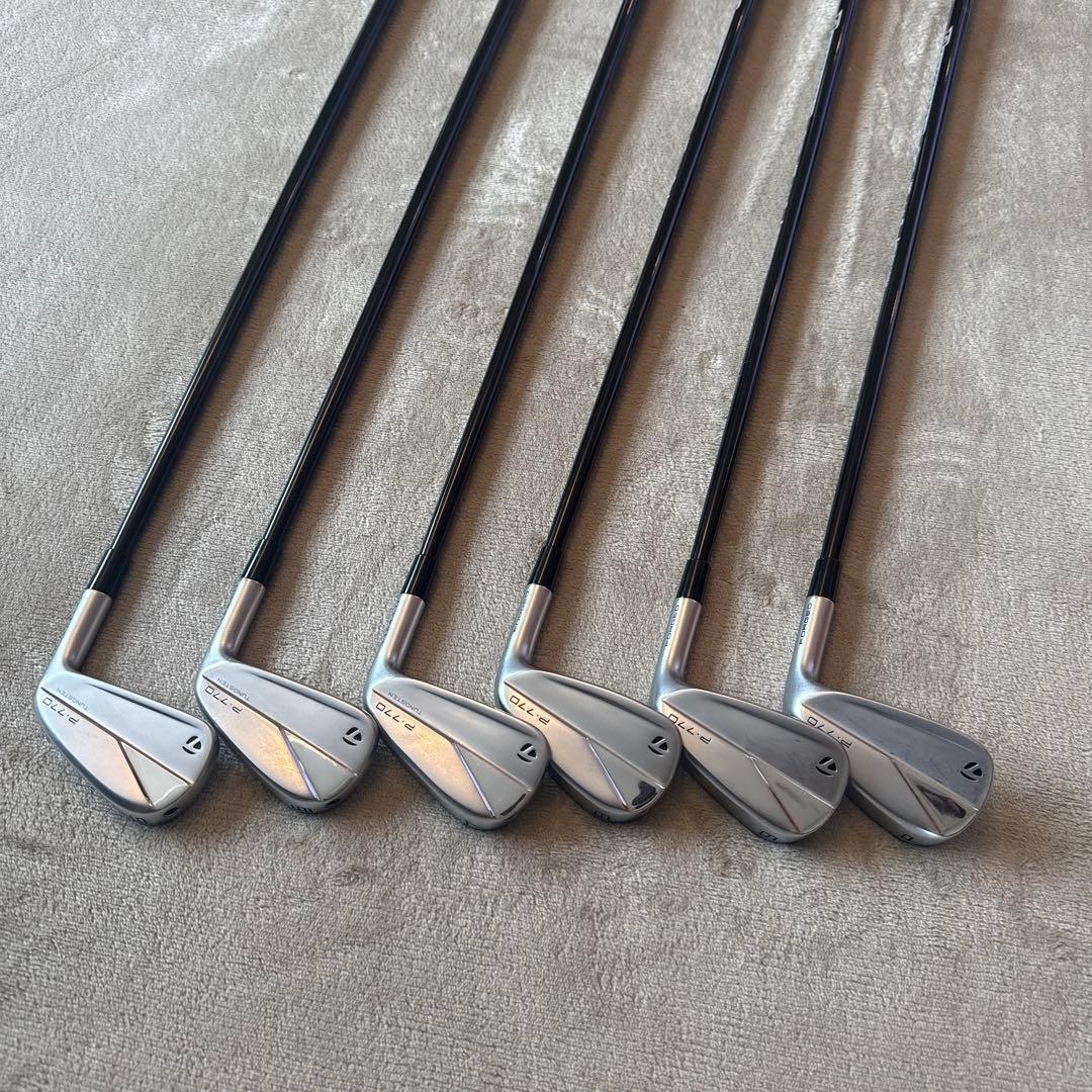 【値下げ】TaylorMade P770アイアン 5-PW 6本セット