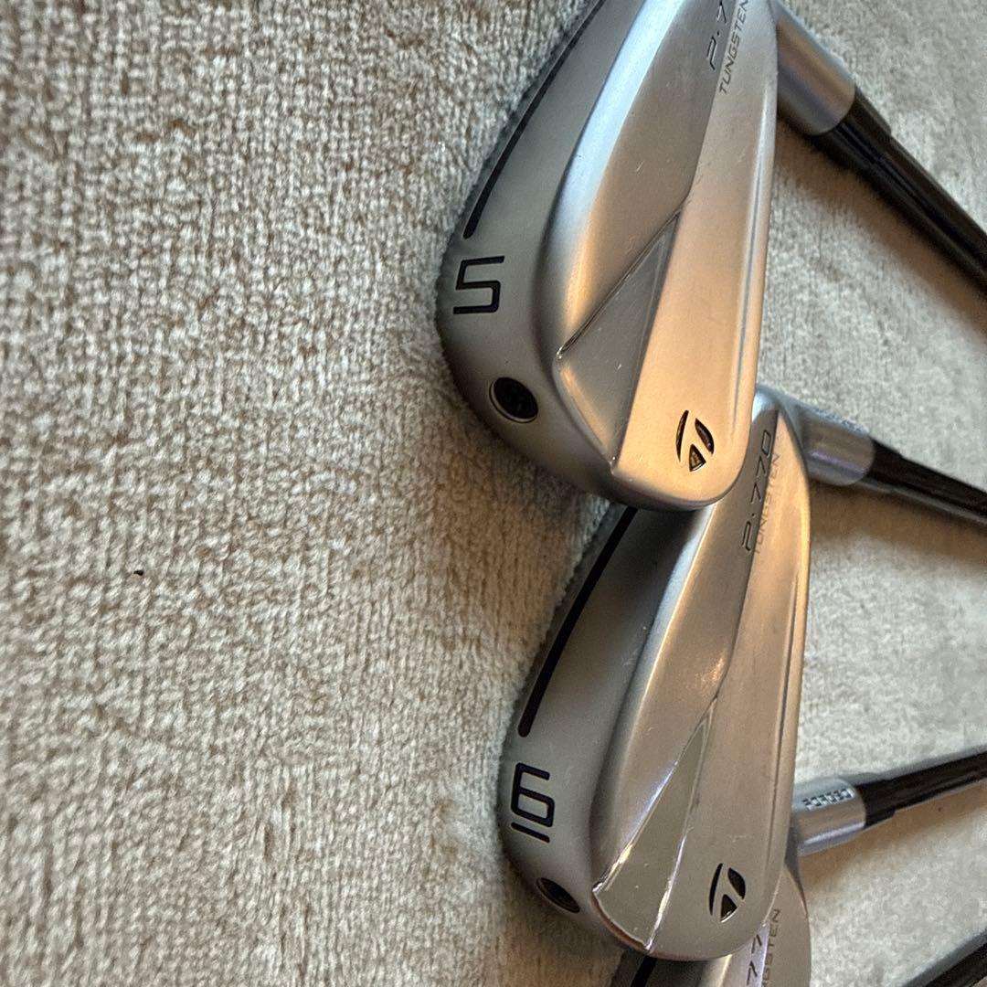 【値下げ】TaylorMade P770アイアン 5-PW 6本セット