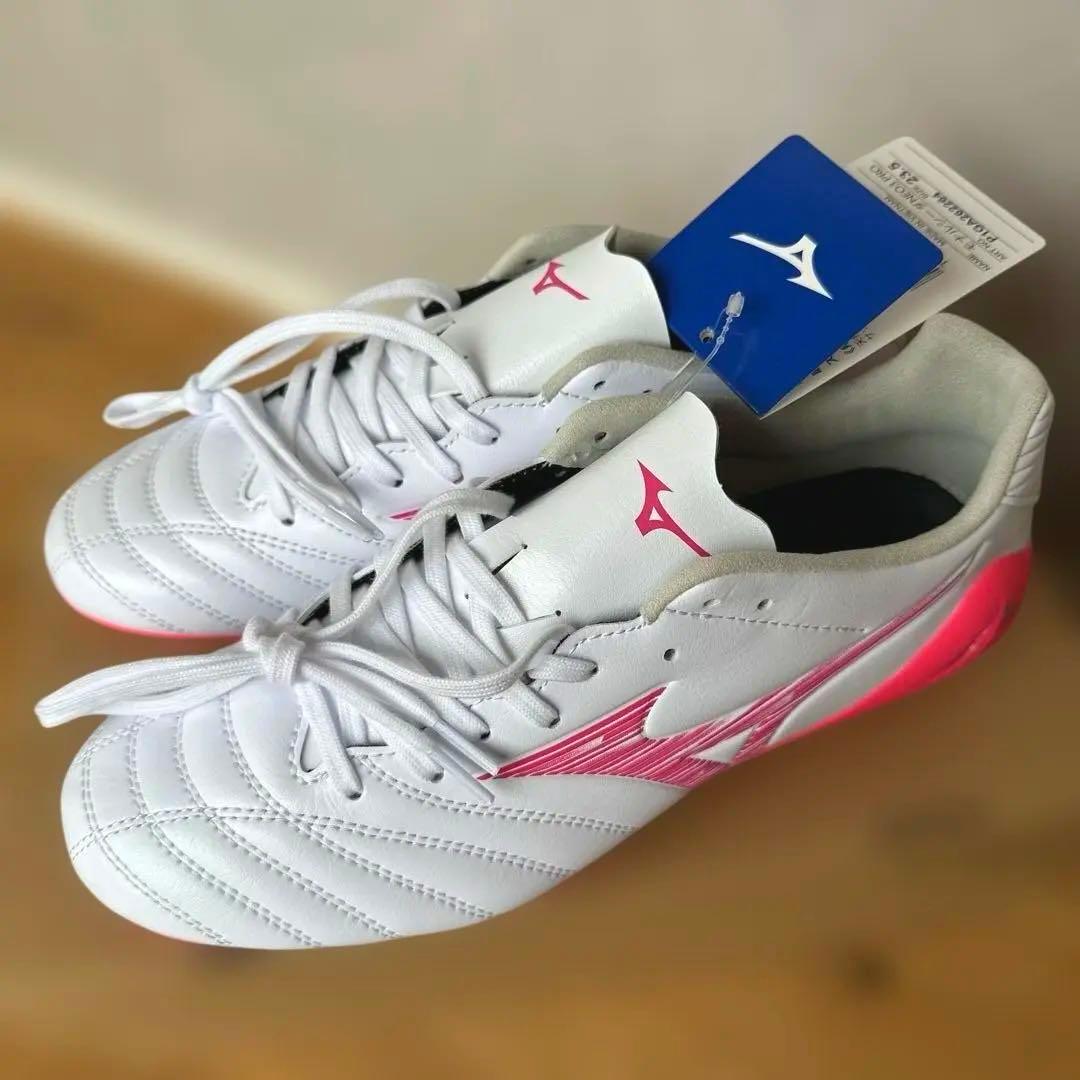 Mizuno モナルシーダNEO3 PRO 23.5cm ホワイト/ピンク