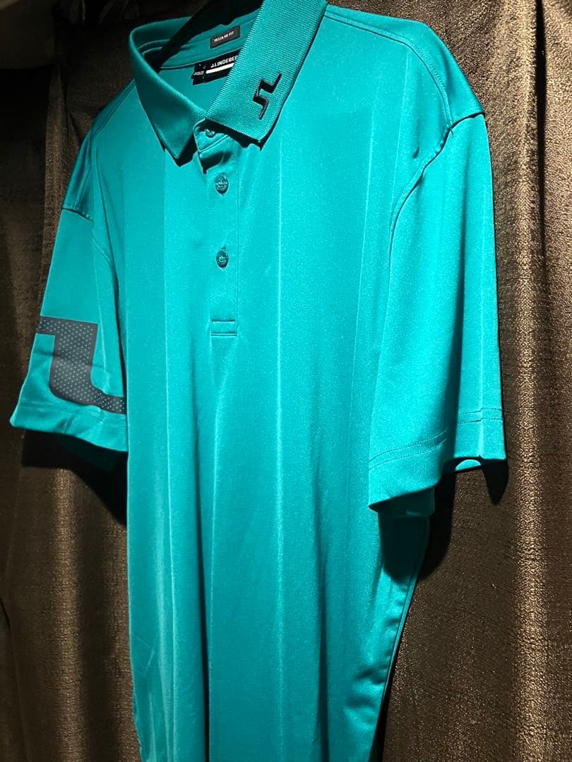 J.LINDEBERG グリーン ポロシャツ L
