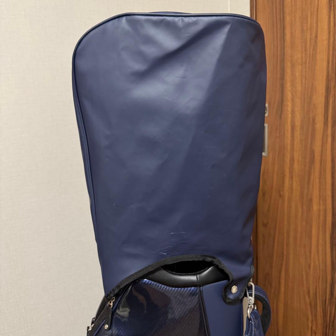 最終値下げ！【中古美品】VESSEL LUX 7 JP ネイビー キャディバッグ