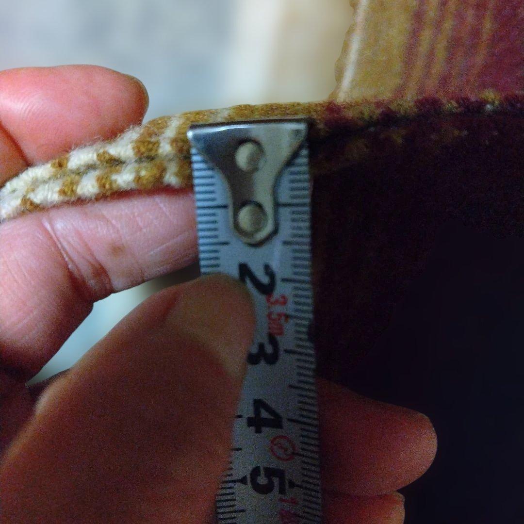 お値下げ　Woolrich ウールブランケット ストライプ