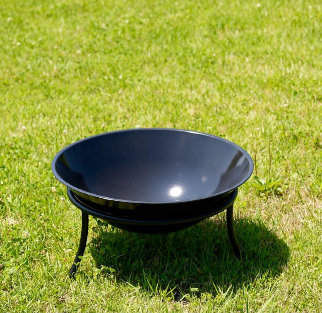 新品未使用　焚き火台Fire Pit Black アウトレット 箱不良
