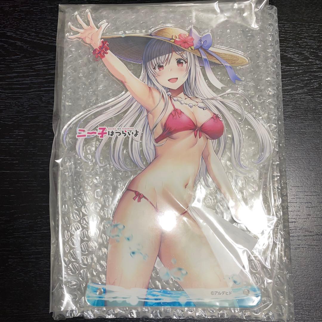 ニー子はつらいよ　A4アクリルスタンドパネル　アルデヒド