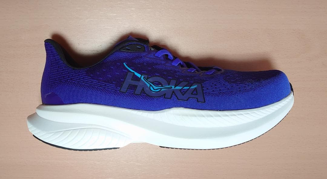 HOKA Mach6 ブラック×ネイビー 27.5cmワイド