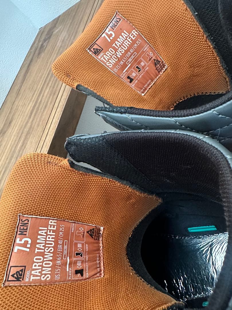 K2 Taro Tamai surf TTブーツ 25.5センチ