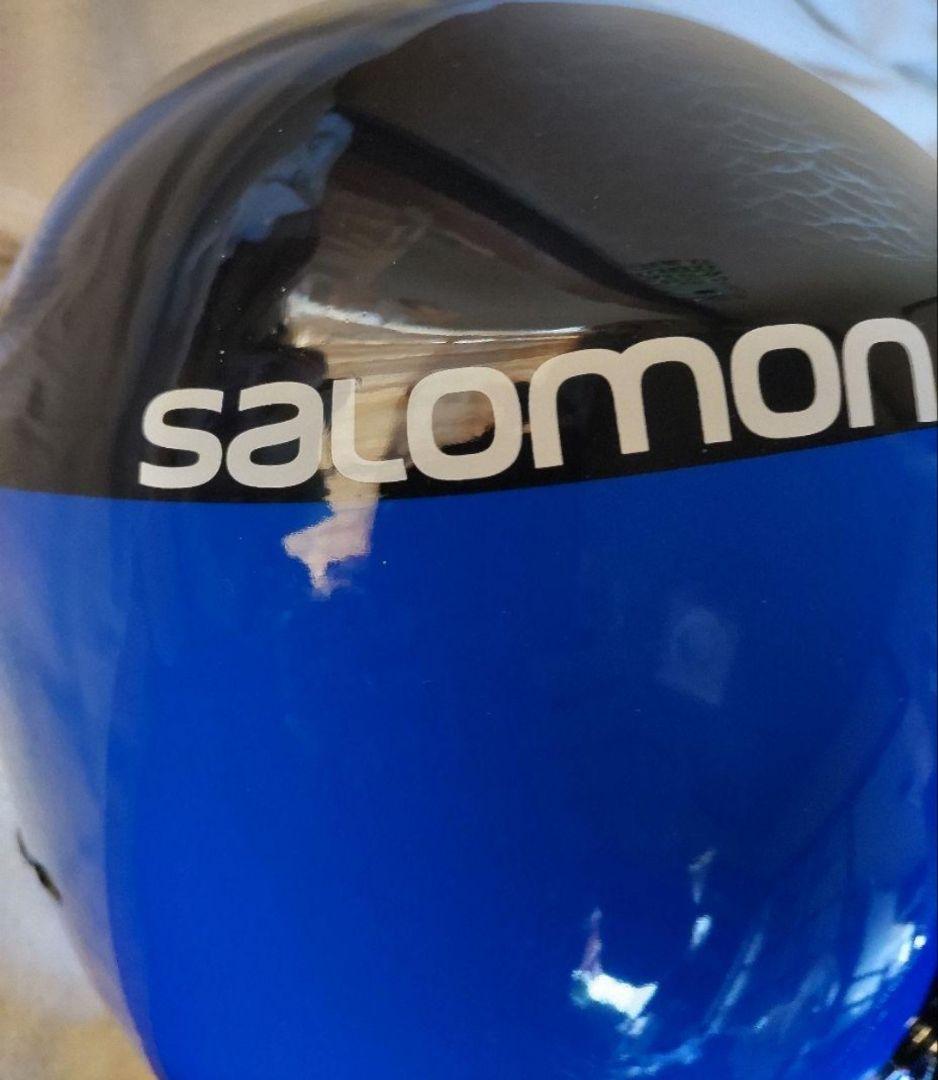 b 新品 未使用保管品 SALOMON サロモン FIS対応 ヘルメット