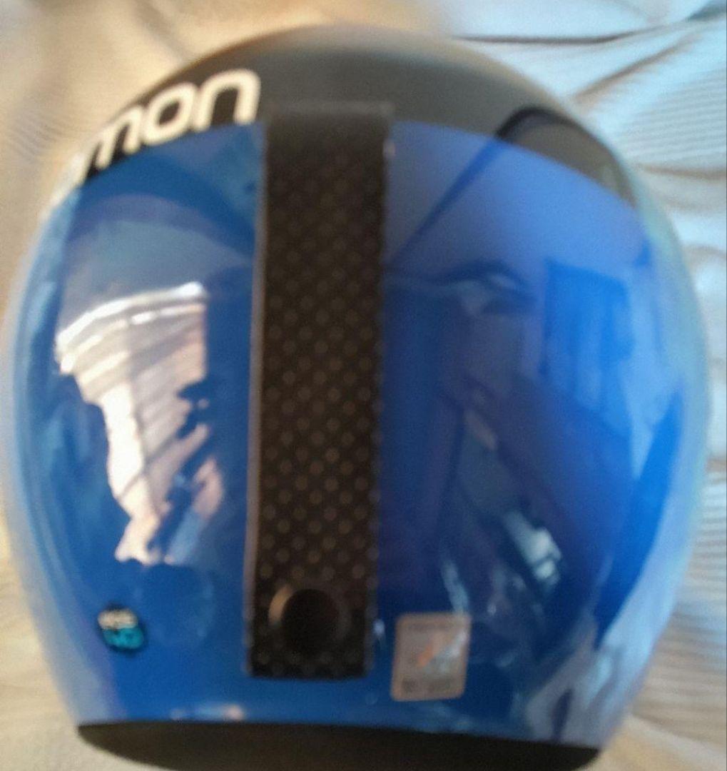b 新品 未使用保管品 SALOMON サロモン FIS対応 ヘルメット
