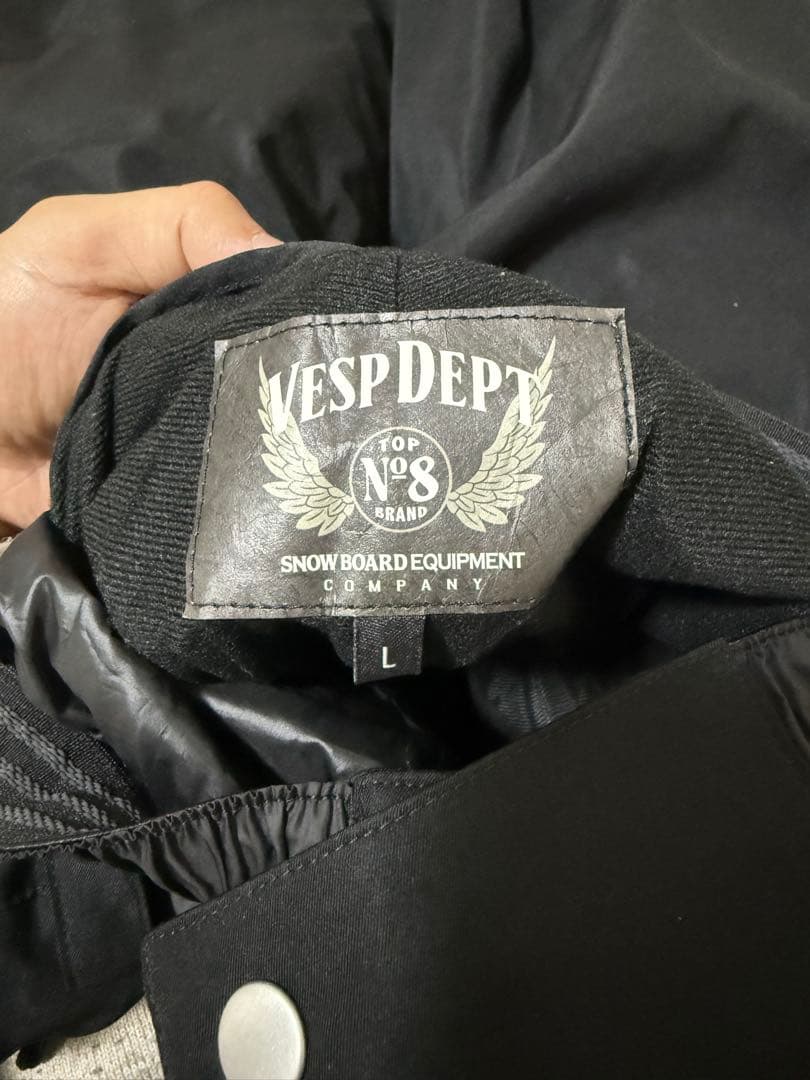 【24-25シーズン】VESP ブラック セットアップ　Lサイズ