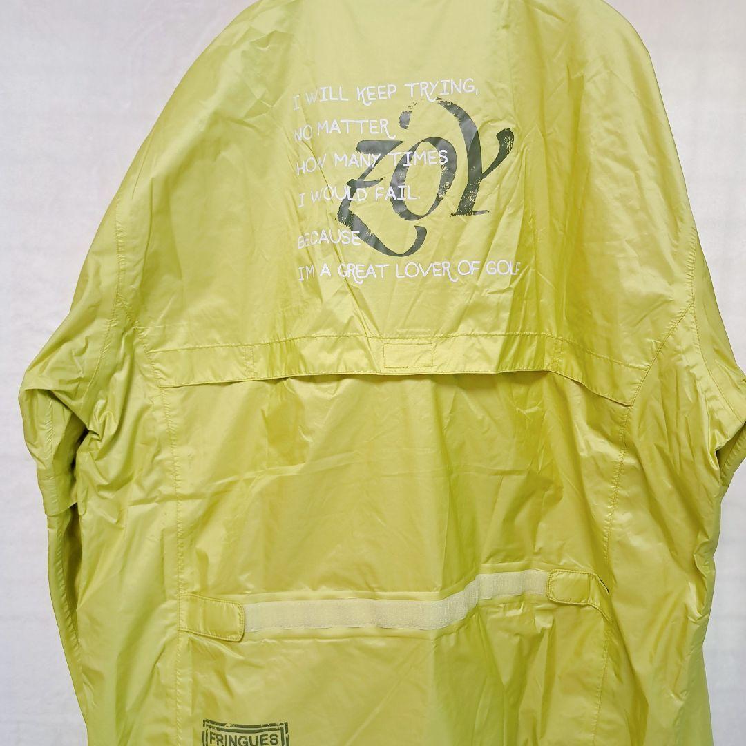 【新品未使用】ZOY ゾーイ ゴルフ レインウェア 4点セット L イエロー