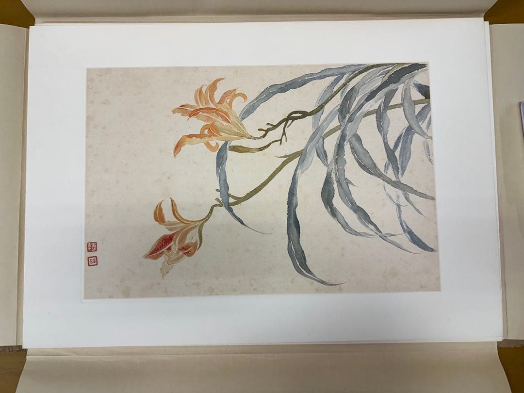 清 惲壽平花卉山水合冊 王翬