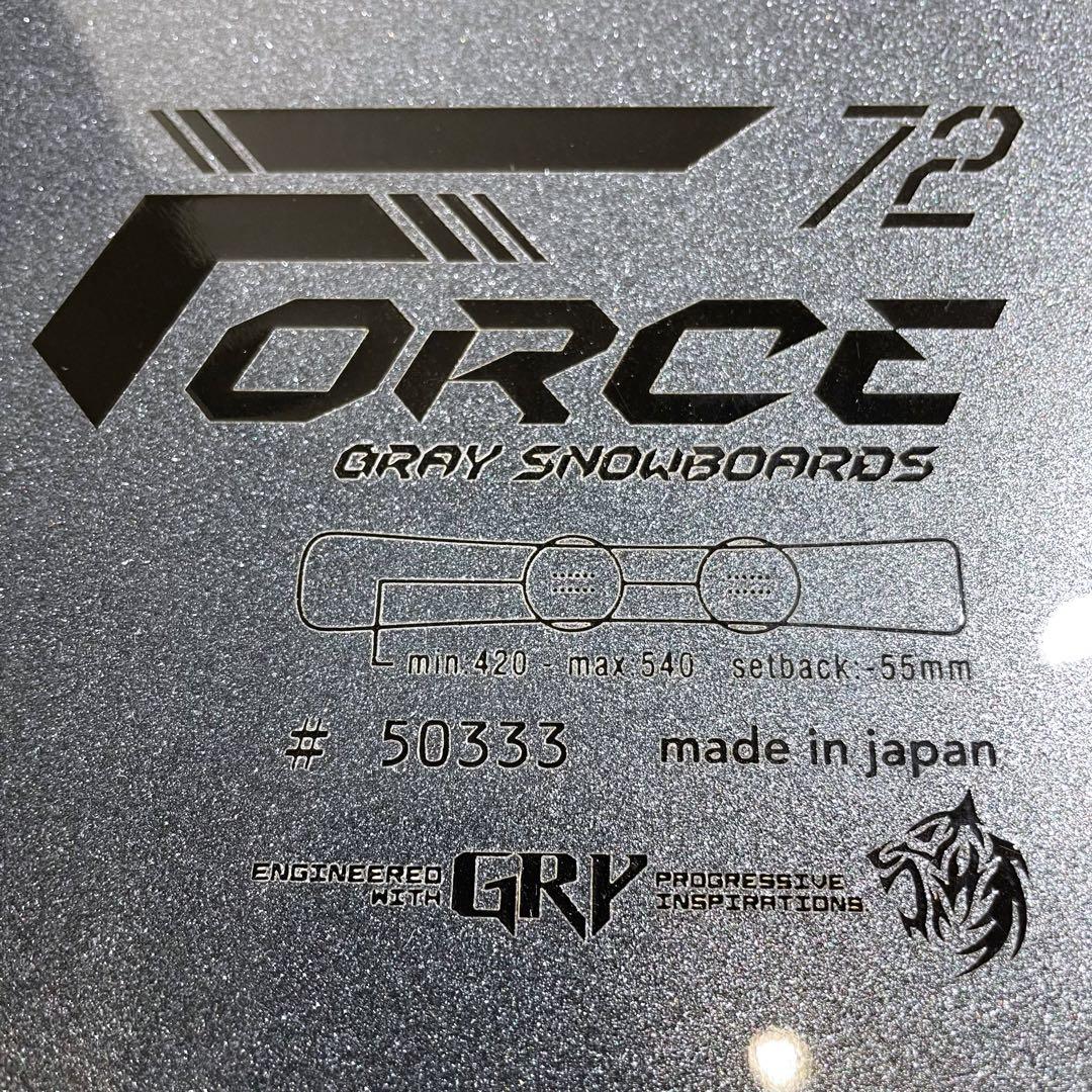 GRAY FORCE アルペン スノーボード カービング ハンマーヘッド