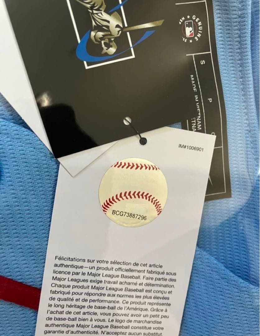 MLBカージナルス所属ヌートバー選手ユニフォーム S