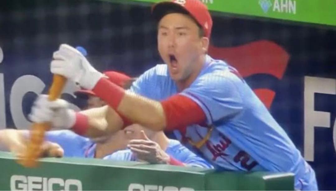 MLBカージナルス所属ヌートバー選手ユニフォーム S