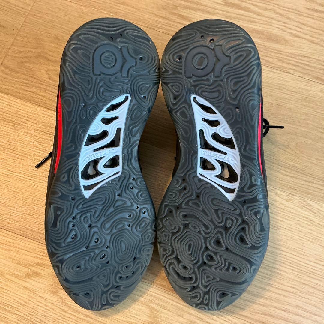 ばすけとぼる　Nike KD15 バスケットボールシューズ ブラック