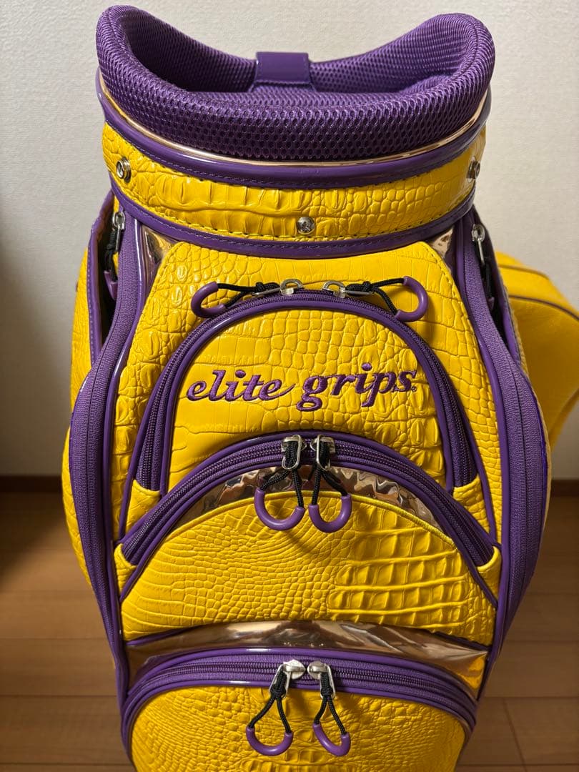 【限定200個】elitegrips エリートグリップ キャディバッグ 片山晋呉