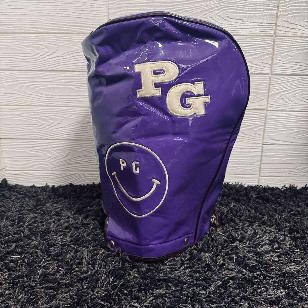 PEARLY GATES 紫 キャディバッグ