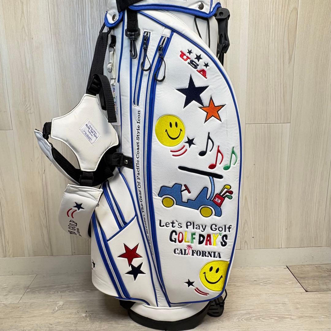 【ゴルフ】BLUE TEE GOLF スタンド式ゴルフバッグ
